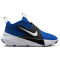 NIKE Team Hustle D Basketballschuhe Kinder 400 - game royal/white-black 35