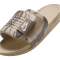 NIKE Offcourt Adjust Slides Badelatschen Herren 200 - limestone/sea glass-olive grey 38.5