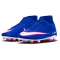 NIKE Jr. Mercurial Superfly 10 Club FG/MG Fußballschuhe Kinder 446 - racer blue/white 33