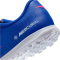 NIKE Jr. Mercurial Vapor 16 Club TF Multinocken-Fußballschuhe Kinder 446 - racer blue/white 30