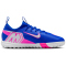 NIKE Jr. Mercurial Vapor 16 Academy TF Multinocken-Fußballschuhe Kinder 446 - racer blue/white 32