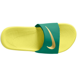 NIKE Kawa Badelatschen Jungen 301 - malachite/metallic...