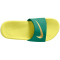 NIKE Kawa Badelatschen Jungen 301 - malachite/metallic gold-sonic yellow 28