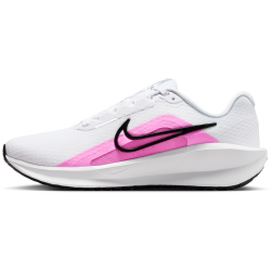 NIKE Downshifter 13 Laufschuhe Damen 109 - white/pink spell-black 40.5