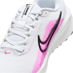 NIKE Downshifter 13 Laufschuhe Damen 109 - white/pink spell-black 40.5