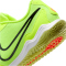 NIKE Jr. Tiempo Legend 10 Academy IC Fußballschuhe Kinder 701 - volt/black 38