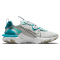 NIKE React Vision Sneaker Herren 001 - pure platinum/smoke grey-aquamarine 38.5
