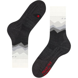 FALKE Crest Trekkingsocken Damen 3002 - black 35-36