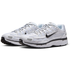NIKE P-6000 Sneaker Herren 107 - white/black-metallic silver-black 37.5
