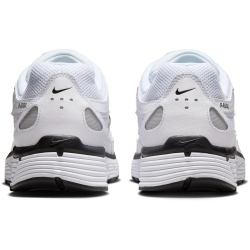 NIKE P-6000 Sneaker Herren 107 - white/black-metallic silver-black 37.5