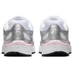 NIKE P-6000 Sneaker Damen 108 - white/metallic silver-elemental pink 44.5