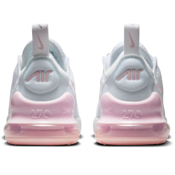 NIKE Air Max 270 Sneaker Kinder 122 - white/pink foam-lt smoke grey 27.5