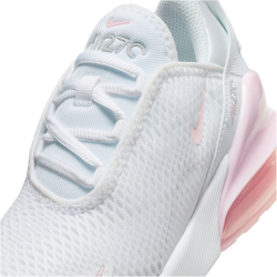 NIKE Air Max 270 Sneaker Kinder 122 - white/pink foam-lt smoke grey 35