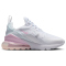 NIKE Air Max 270 Sneaker Jungen 122 - white/pink foam -lt smoke grey 36