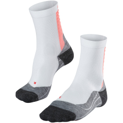 FALKE Achilles Health Damen Laufsocken white-neon red 35-36