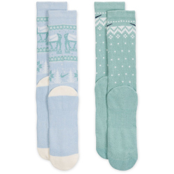 2er Pack NIKE Everyday Plus WinterWonderland Cushioned Crew-Socken