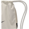 NIKE Brasilia Drawstring Turnbeutel (18 Liter) 072 - light bone/black/black