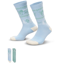 2er Pack NIKE Everyday Plus WinterWonderland Cushioned Crew-Socken 903 - multi-color 46-50