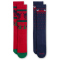 2er Pack NIKE Everyday Plus WinterWonderland Cushioned Crew-Socken 900 - multi-color 46-50
