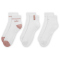 3er Pack NIKE Everyday Plus Cushioned Ankle Socken 901 - multi-color 42-46
