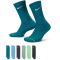 6er Pack NIKE Everyday Elevated Crew-Socken 911 - multi-color 34-38
