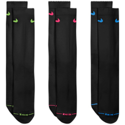 3er Pack NIKE Everyday Elevated Crew-Socken 909 - multi-color 38-42