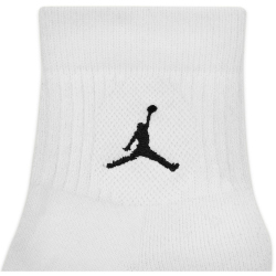3er Pack NIKE Jordan Everyday Ankle Trainingssocken 100 - white/black 38-42