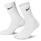 NIKE Everyday Plus Lightweight Crew-Socken 100 - white/black 34-38