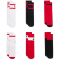 6er Pack NIKE Everyday Cushioned Crew-Socken Kinder 904 - multi-color 34-38