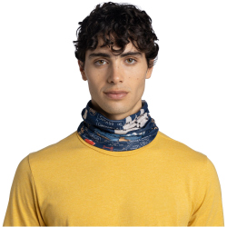 BUFF Coolnet UV+ Halstuch 787 - camino norte navy