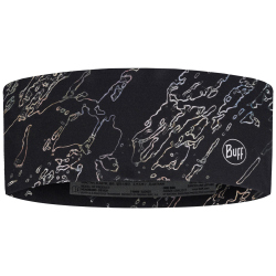 BUFF Coolnet UV Wide Stirnband 999 - anter black