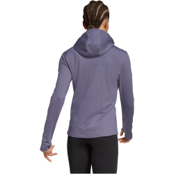 adidas Own the Run Winterized 1/2-Zip Sweatshirt mit Kapuze Damen