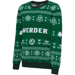hummel SV Werder Bremen Weihnachtspullover 2025/26 Kinder
