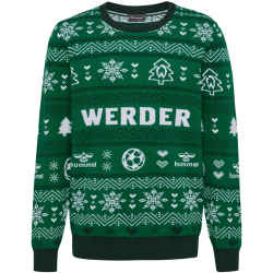 hummel SV Werder Bremen Weihnachtspullover 2025/26 Kinder
