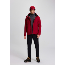 ICEPEAK Barmstedt Softshelljacke Herren 660 - cranberry 46