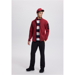 ICEPEAK Bredstedt Midlayer Herren 660 - cranberry M