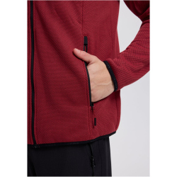 ICEPEAK Bredstedt Midlayer Herren 660 - cranberry M