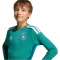 adidas DFB Deutschland langarm Heim Torwarttrikot 2026 Kinder inkl. Wunschname und -Nummer JZ4576 - active green 128