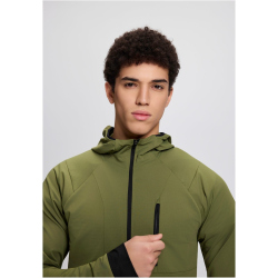 ICEPEAK Denver 1/2-Zip Hoodie Herren 582 - dark olive M