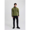 ICEPEAK Denver 1/2-Zip Hoodie Herren 582 - dark olive M