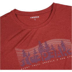ICEPEAK Bearden T-Shirt Herren 660 - cranberry XXL