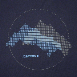 ICEPEAK Bearden T-Shirt Herren 390 - dark blue M