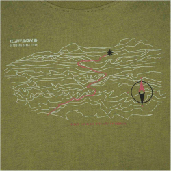 ICEPEAK Beeville T-Shirt Herren 582 - dark olive S