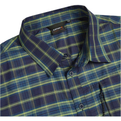 ICEPEAK Brigantine kurzarm Hemd Herren 390 - dark blue 50