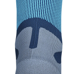BAUERFEIND Ski Performance Kompressionssocken Herren blau, 44-46, XL