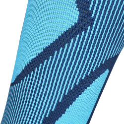 BAUERFEIND Ski Performance Kompressionssocken Herren blau, 44-46, XL