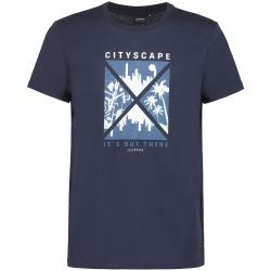 ICEPEAK Aitkin T-Shirt Herren 390 - dark blue S