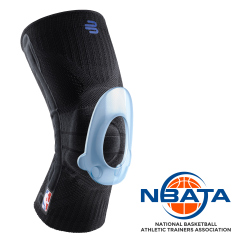 BAUERFEIND NBA Sports Kniebandage schwarz S
