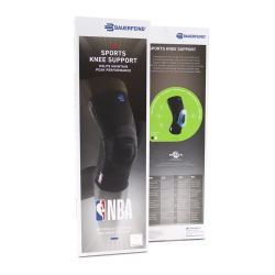 BAUERFEIND NBA Sports Kniebandage schwarz M