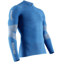 X-BIONIC Effektor 4.0 langarm Trail Laufshirt Herren teal...